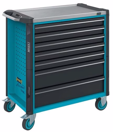 Gereedschapswagen 179NXL-7 B959xD518xH1020mm 7 laden leeg plaatstaal HAZET van het merk Hazet Gereedschapswagen 179NXL-7 B959xD518xH1020mm HAZET uit de categorie werkplaatswagens met artikelnummer 4000871191