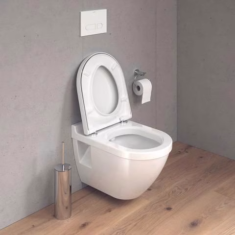Duravit Wand-WC Starck 3 540 mm Tiefspüler, weiß