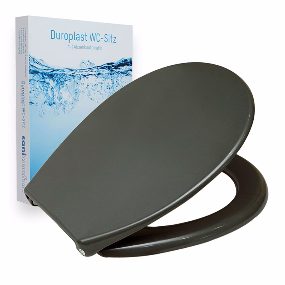 sanicomfort WC-Sitz, Duroplast, mit Absenkautomatik aus der Kategorie WC-Sitze mit der Teilenummer 1282662