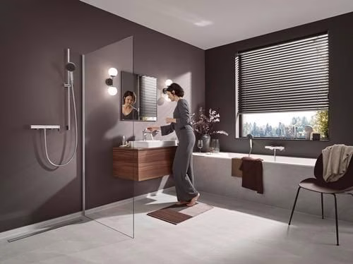 Hansgrohe Handbrause PULSIFY SELECT 105 3 Strahlarten Activation chrom