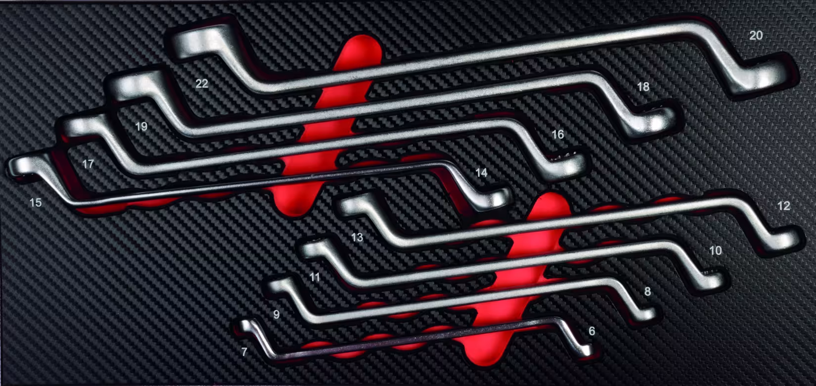 DoppelringSchlüssel Einlage 8tlg aus der Kategorie Ring- und Doppelringschlüssel mit der GTIN 4000146590317 Einlage Doppelringschlüssel metrisch von der Marke PROJAHN aus der Kategorie Ring- und Doppelringschlüssel