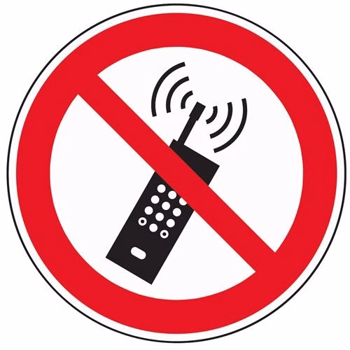 Verbotszeichen ASR A1.3/DIN EN ISO 7010 Mobilfunk verboten aus der Kategorie Beschilderung, Schilder und Hinweiszeichen mit der Teilenummer 3000277540
