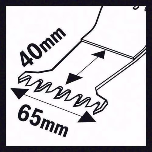 Tauchsägeblatt AII 65 BSPC Breite 65 mm Eintauchtiefe 40 mm Starlock 1er Packung 2608662354 BOSCH