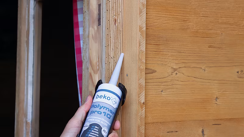 Polimero pro10® 310 ml GRIGIO ARGENTO Sperrholz, Holz, Innenarchitektur, Hartholz, Person