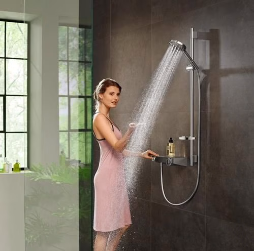 Detailbild 4074260 Hansgrohe Brauseset RAINDANCE SELECT S 120 3jet P DN 15 900 mm Brausestange chrom