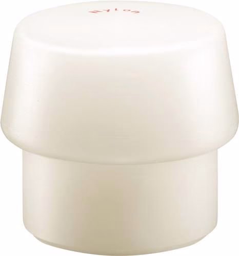 Tête de marteau à embout souple SIMPLEX, diamètre de la tête 30 mm, nylon, blanche, dure, marque HALDER Tête de marteau à face souple SIMPLEX en nylon blanc dur HALDER de la catégorie Marteaux, référence 4000811680