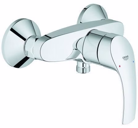 GROHE Einhebel-Brausebatterie Eurosmart 33555_2 Wandmontage eigensicher chrom von der Marke Grohe Brause-Einhandhebelmischer Wandmontage GROHE aus der Kategorie Dusch- & Wannenarmaturen mit der Teilenummer 6000518260