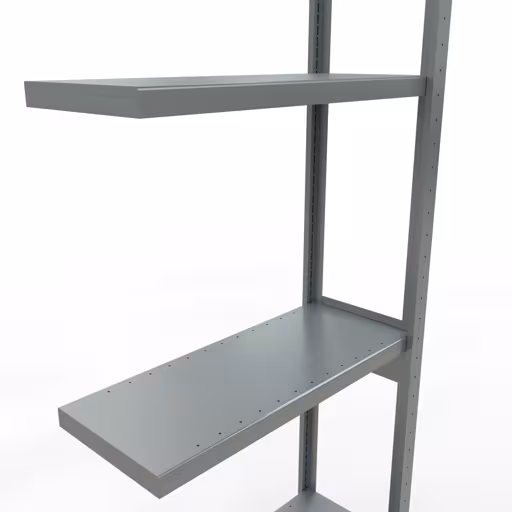 Produktbild Nr 13 des Artikels Anbauregal, Fachbodenregal Stecksystem MULTIplus250, 3000 x 750 x 300 mm (HxBxT), 7 Fachböden, Längenriegel, verzinkt Abbildung Nr 13 des Artikels Anbauregal, Fachbodenregal Stecksystem MULTIplus250, 3000 x 750 x 300 mm (HxBxT), 7 Fachböden, Längenriegel, verzinkt aus der Produktgruppe Stecksystem von der Marke Schulte Lagertechnik