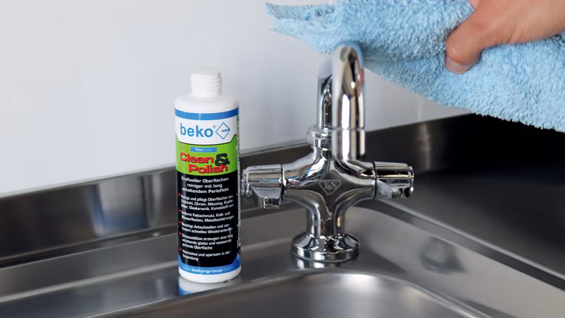 TecLine Clean & Polish 250 ml Sinken, Waschbeckenhahn, Wasserhahn