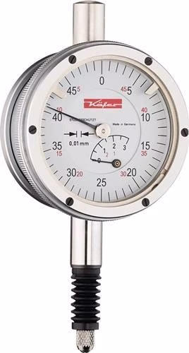 Messuhr KM4 SW 3mm Ablesung 0,01mm mit Stoßschutz KÄFER von der Marke Käfer Messuhr M2 und KM44 mit Stoßschutz KÄFER aus der Kategorie Messuhren mit der Teilenummer 4000851518