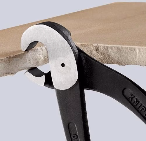 Detailbild 4007499 Fliesenlochzange Länge 200 mm Spezial-Werkzeugstahl Griff geschmiedet, ölgehärtet KNIPEX