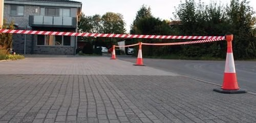 Leitkegelaufsatz ALCT Gurtband 9 m orange ALLROUNDLINE