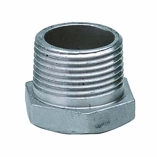 Edelstahl Reduzier-Stück innen/außen Nr. 241 1/2 x 3/8 Zoll (AISI 316) / PN16 von der Marke Atusa Atusa Edelstahl Reduzier-Stück IG-AG Nr. 241 (AISI 316) / PN16 Typ Außengewinde: 1/2 Zoll aus der Kategorie Edelstahl Gewindefittings mit der Artikelnr. I241L032