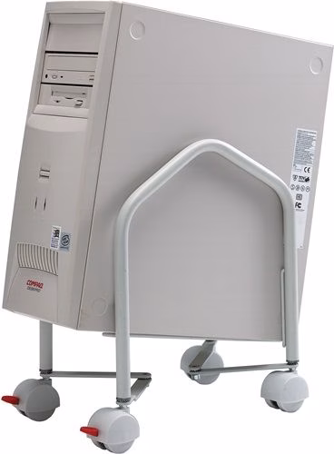 Chariot pour unité centrale, largeur interne 100-260 mm, gris clair, compatible avec tous les boîtiers d'unité centrale de la marque Chariot pour unité centrale, largeur intérieure 100-260 mm, gris clair, compatible avec tous les boîtiers d'unité centrale de la catégorie chariots de bureau portant la référence 9000483275