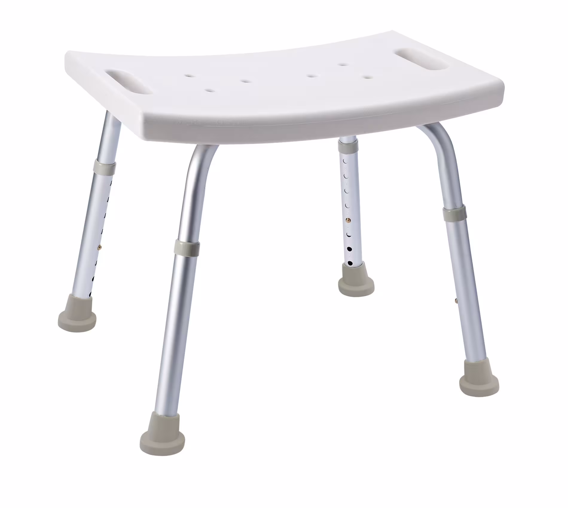 Bad-Hocker Sam, weiß, höhenverstellbar aus der Kategorie Hocker, Stühle, Schemel mit der Artikelnummer A00601101