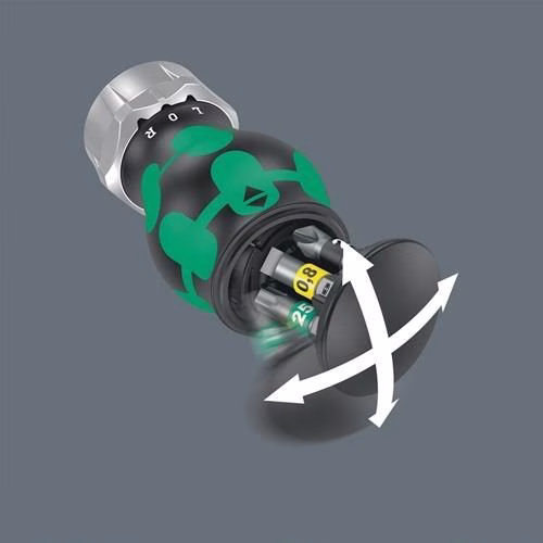 Magazinbithalter KK Stubby Magazin RA 2 6-teilig Schlitz/PH/PZD/TORX® WERA