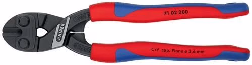 Kompaktbolzenschneider CoBolt Länge 200mm Mehrkomponenten-Hülle gerade Form 0 ohne Aussparung KNIPEX