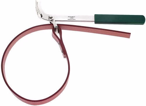 Bandschlüssel 12005 Spannbereich Ø 200 mm Bandbreite 22 mm Grifflänge 236 mm STAHLWILLE aus der Kategorie Motor, Öldienst, Auspuff, Kupplung mit der Teilenummer 4000826490