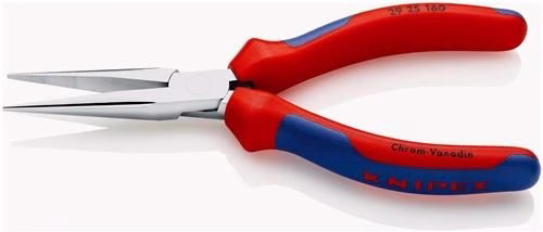 Telefonzange Gesamtlänge 160mm verchromt Comfort-Griff KNIPEX