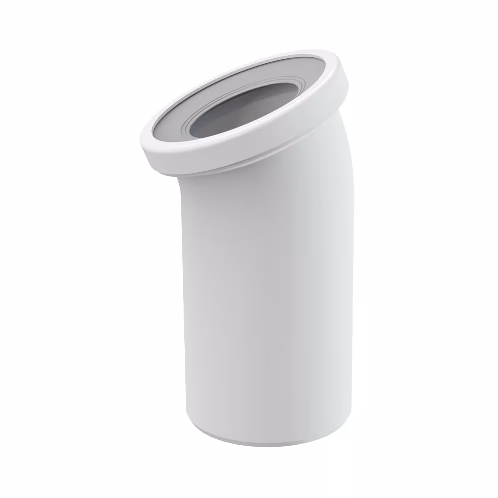 A90-22 Universal WC Anschluß Rohr | 22° Stutzen DN100 (ø110mm) von der Marke AlcaPlast WC Anschlussbögen Typ Ausführung: 22 Grad aus der Kategorie WC Anschluss mit der Artikelnr. A90-22