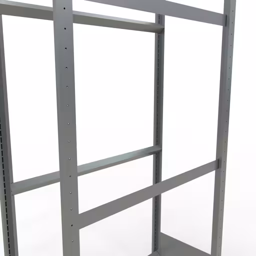 Weitere Ansicht des Artikels Grundregal, Räder-/Reifenregal, 2000 x 900 x 400 mm (HxBxT), verzinkt, 3 Lagerebenen á 150 kg Fachlast pro Ebene Weitere Ansicht des Artikels Grundregal, Räder-/Reifenregal, 2000 x 900 x 400 mm (HxBxT), verzinkt, 3 Lagerebenen á 150 kg Fachlast pro Ebene aus der Kategorie Fachbodenregale