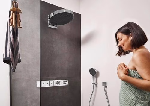 Detailbild 4077994 Hansgrohe Handbrause Rainfinity 130 3jet chrom