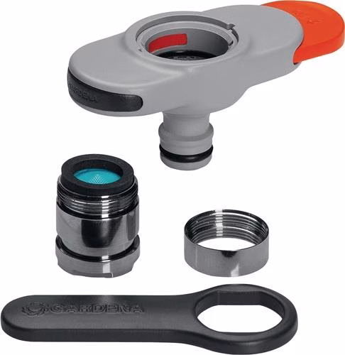 Hahnverbinder Kunstoff/Metall M 24 GARDENA aus der Kategorie Schlauchverbinder, Kupplungen und Anschlüsse mit der Teilenummer 4000350266