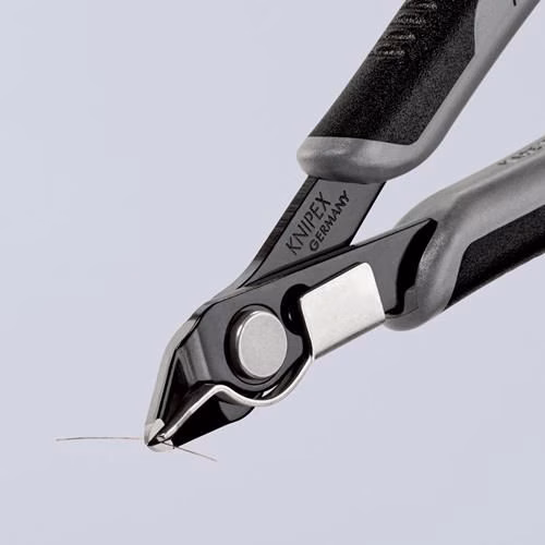 Detailbild 4045280 Elektronik-Seitenschneider Super-Knips® Länge 125mm Form 7 Facette nein brüniert KNIPEX