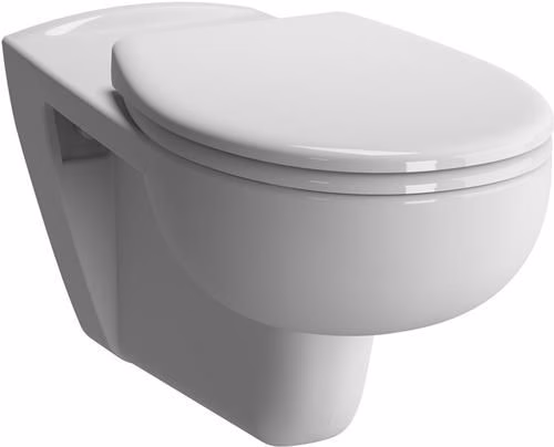VITRA Tiefspüler-Wand-WC Conforma barrierefrei 355 x 700 mm Weiß Hochglanz aus der Kategorie Wand-WC mit der Teilenummer 6000697076