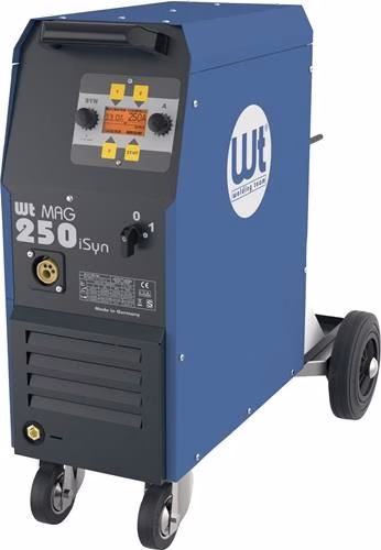 MIG/MAG-Schweißanlage WT-MAG 250iSyn ohne Zubehör 25-250 A gasg.WELDING TEAM von der Marke Welding Team MIG/MAG-Schweißanlage WT-MAG 250iSyn ohne Zubehör 25-250 A gasg.WELDING TEAM aus der Kategorie Schweißgeräte mit der Teilenummer 1000152181