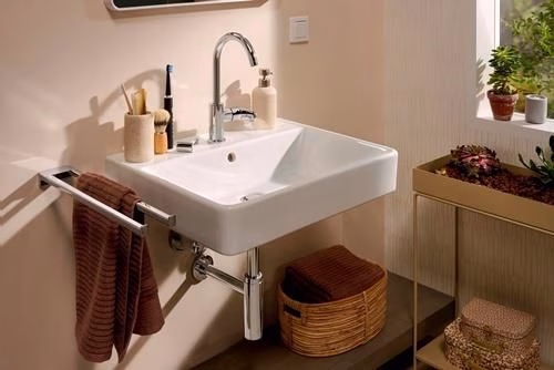 Detailbild 4015824 Handtuchhalter ADDSTORIS chrom 445mm 2-armig HANSGROHE