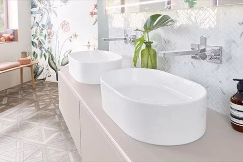 Aufsatzwaschtisch Collaro 560x360mm Weiß Alpin Oval VILLEROY & BOCH