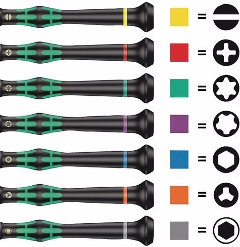 Detailbild 4074954 Elektronik-Feinmechanik-Schraubendreher 2035 3mm Klingenlänge 50mm WERA