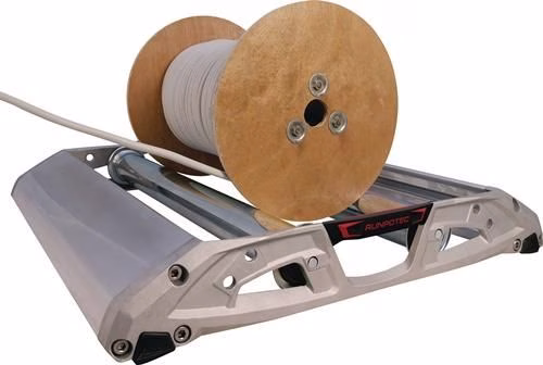 Detailbild 3980645 Kabelabroller PRO 530 Durchmesser 1000 mm Tragfähigkeit 215 kg Trommelbreite maximal 53 cm RUNPOTEC