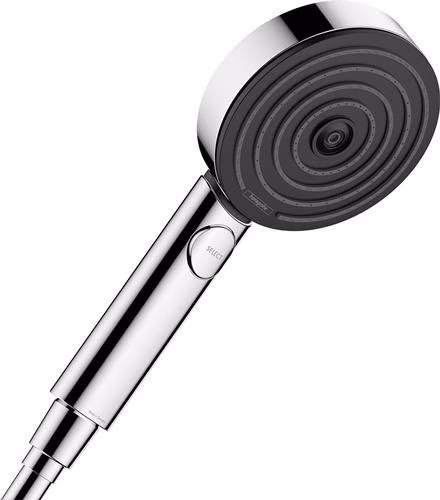 Hansgrohe Handbrause PULSIFY SELECT 105 3 Strahlarten Relaxation EcoSmart Version chrom von der Marke Hansgrohe Handbrause PULSIFY SELECT 105 3 Strahlarten AXOR aus der Kategorie Duschköpfe mit der Teilenummer 6000698661