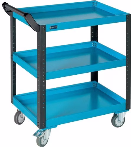 Chariot de service, capacité de charge par niveau 50 kg (L x l mm), HAZET-BLUE, marque HAZET. Chariot de service, capacité de charge par niveau 50 kg, L x l mm, HAZET-BLUE, HAZET de la catégorie chariots de table avec la référence 4000871091