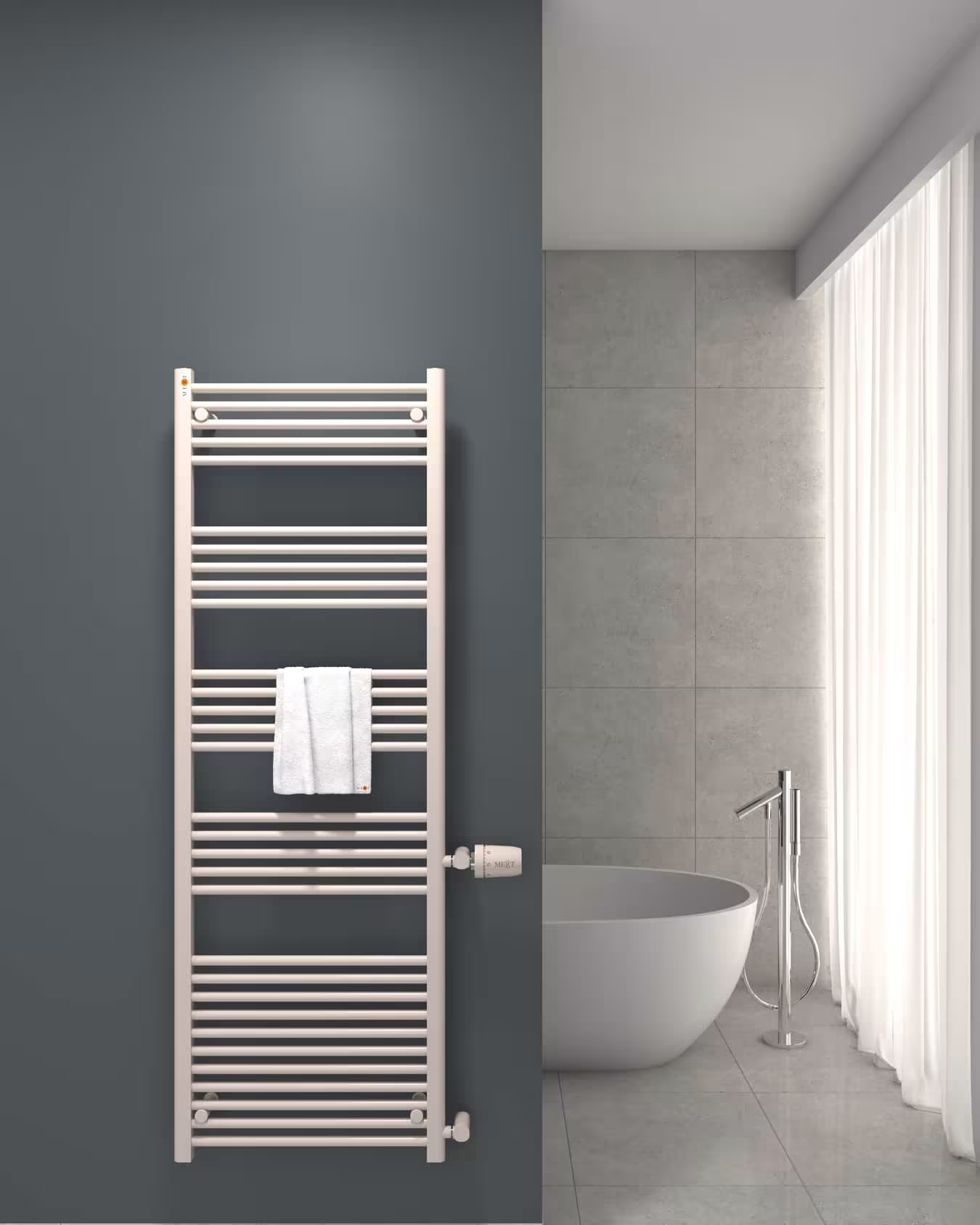 MERT Austausch Badheizkörper weiß gerade, 600*1750 mm, Anschluss an der Seite 600 mm von der Marke MERT MERT Austausch Badheizkörper weiß gerade, Anschluss an der Seite Typ Größe: 600x1750 mm aus der Kategorie Austausch-Heizkörper mit der Artikelnr. 1-60x175-ASR-60