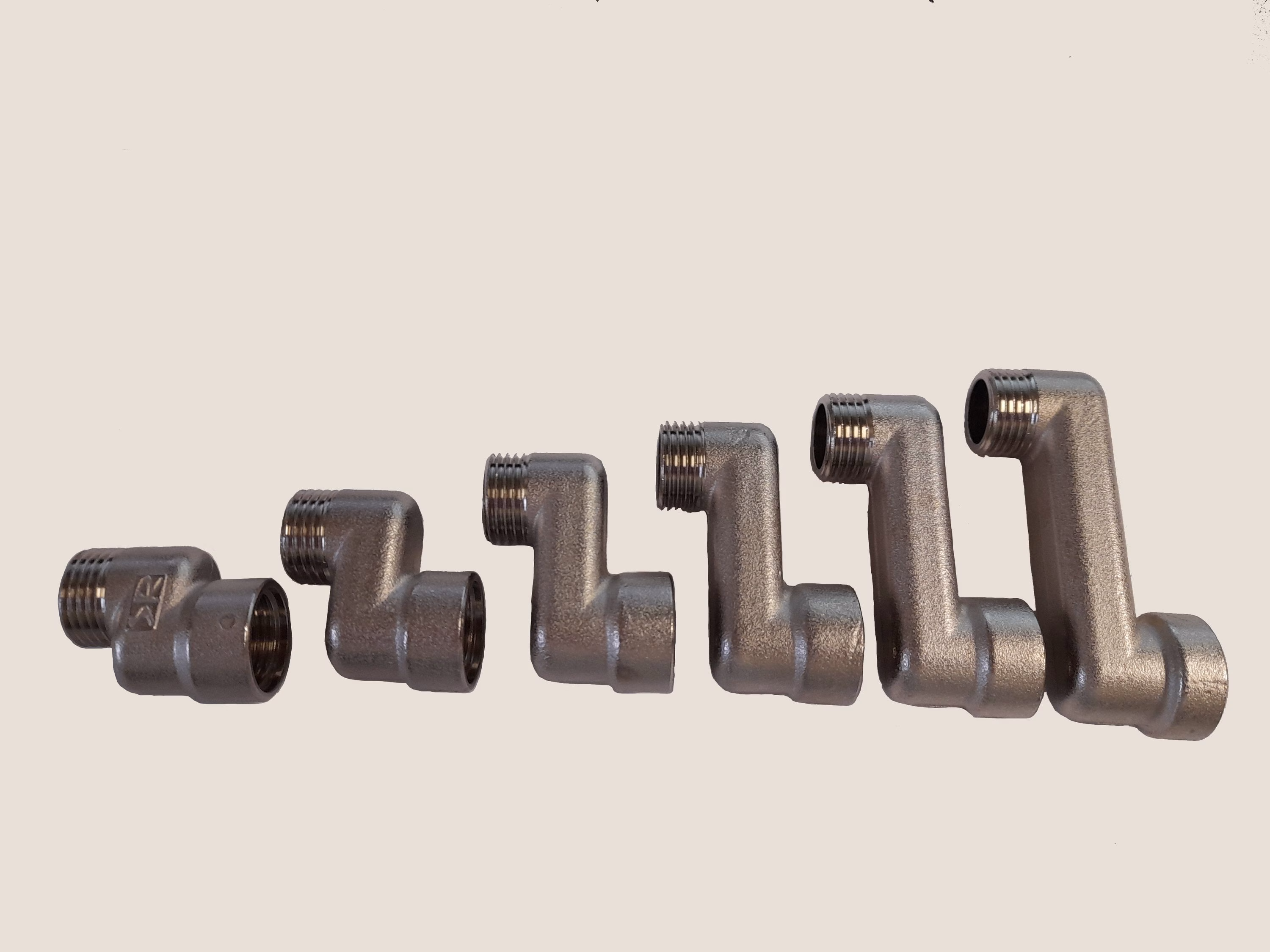 Radiator-offsetstuk, S-aansluiting, 1/2" binnendraad naar buitendraad uit de categorie Radiatorbevestiging en -aansluitingen