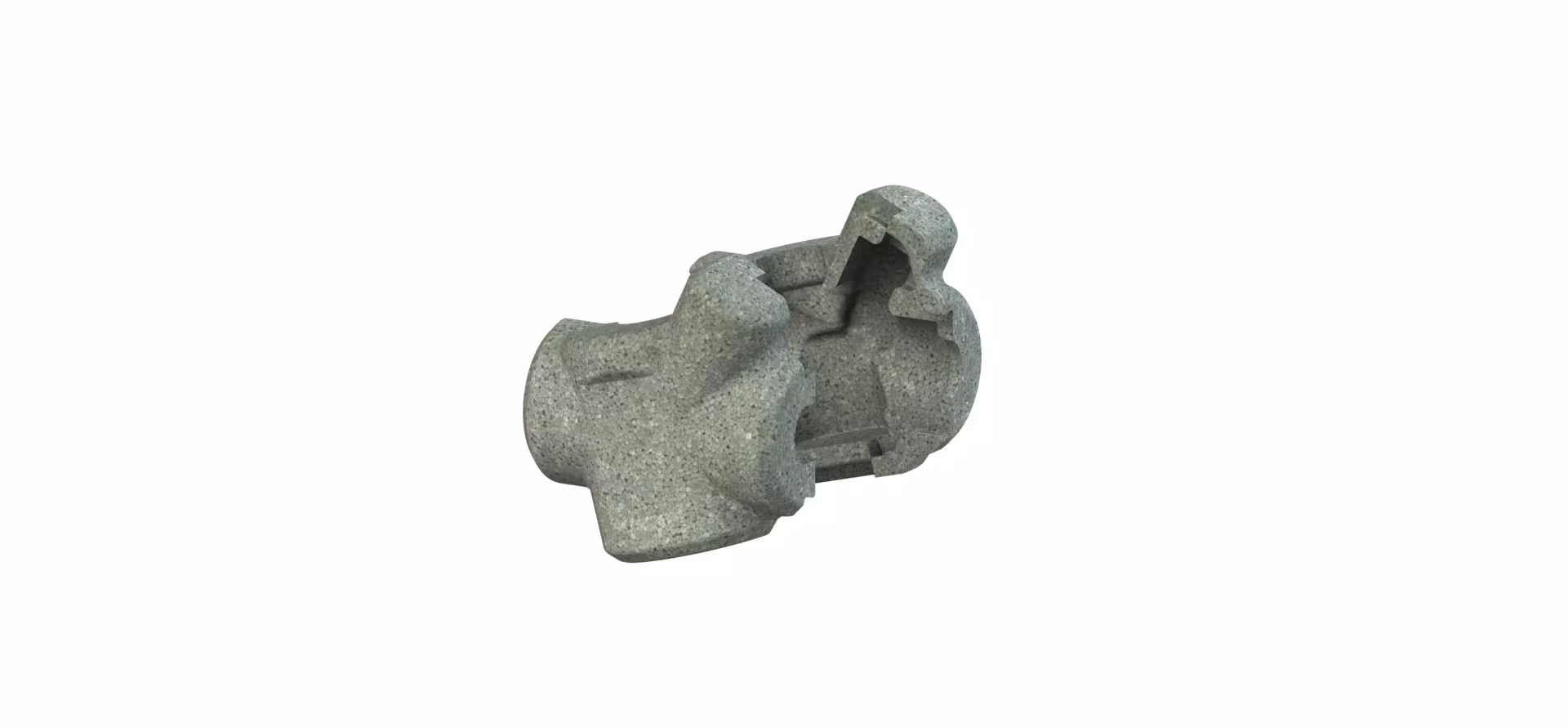 Boîtier GWK EPP série AB-QM gris argenté pour vanne de régulation Danfoss AB-QM 4.0, isolation des raccords, réf. 5291015002