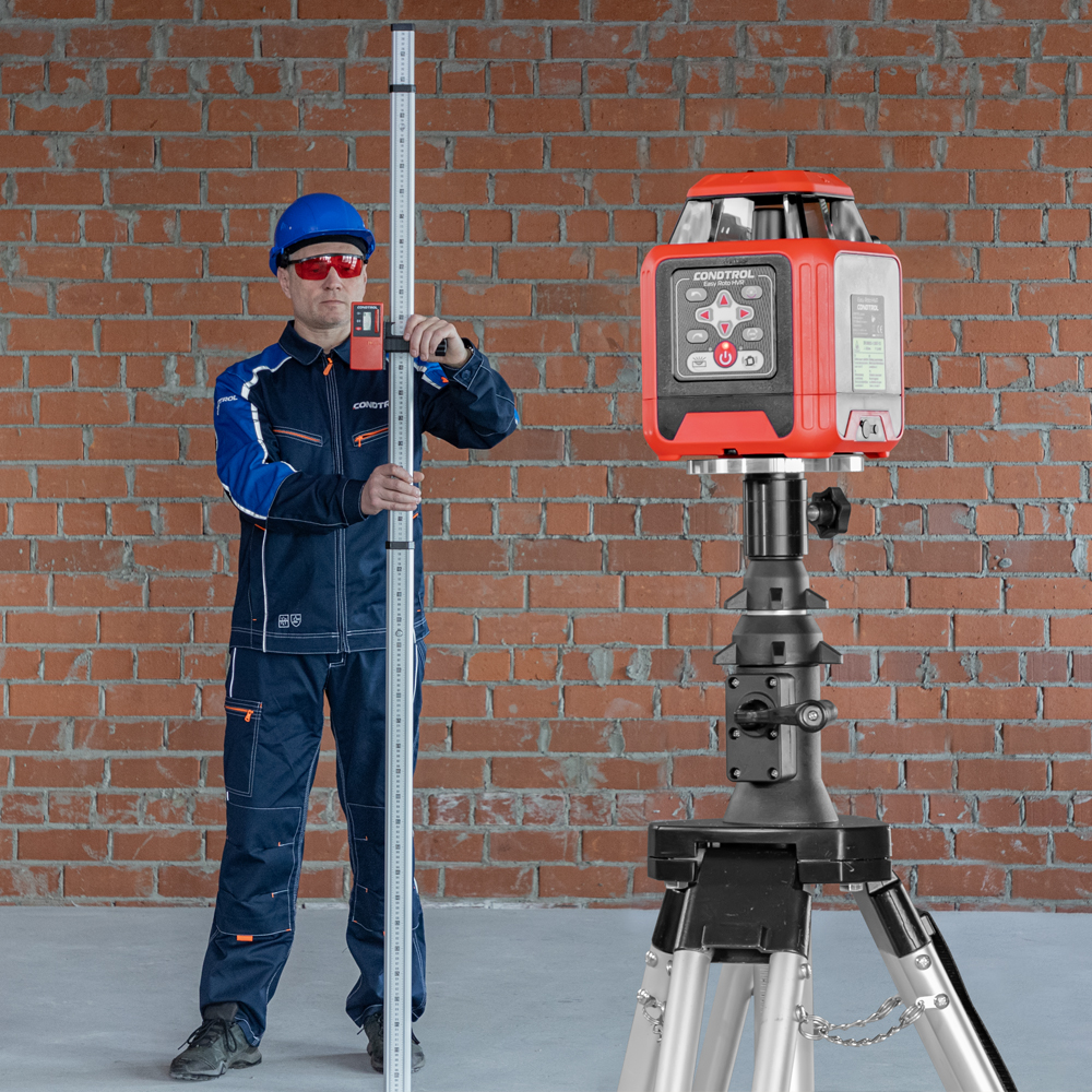 Ohne Text 847787 Horizontaler & vertikaler Rotationslaser mit ROTEM Laserstrahl Easy Roto HVR