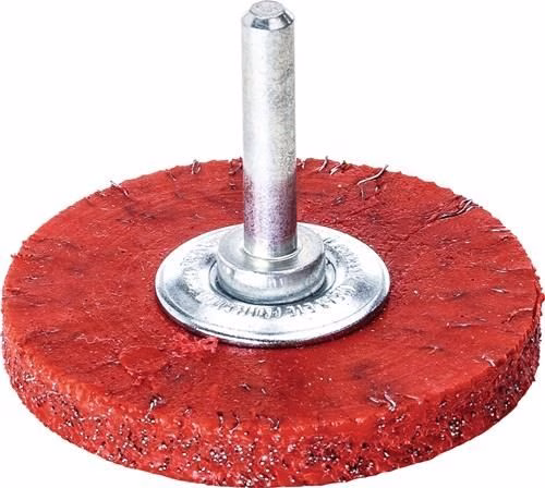 Brosse ronde de sécurité, diamètre 60 mm, épaisseur du fil 0,3 mm, STA 8 mm, 15 000 tr/min¹, marque LESSMANN Brosse ronde de sécurité, diamètre 60 mm, épaisseur du fil 0,3 mm, STA 8 mm, 15 000 tr/min¹, LESSMANN, de la catégorie des brosses à godet et des brosses rondes, référence 4000840849