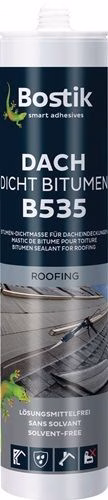 BOSTIK B535 zwarte bitumen dakafdichtingskit, koker van 300 ml. BOSTIK B535 zwarte bitumen dakafdichtingskit, 300 ml koker, uit de categorie Coatings, artikelnummer 4000341015