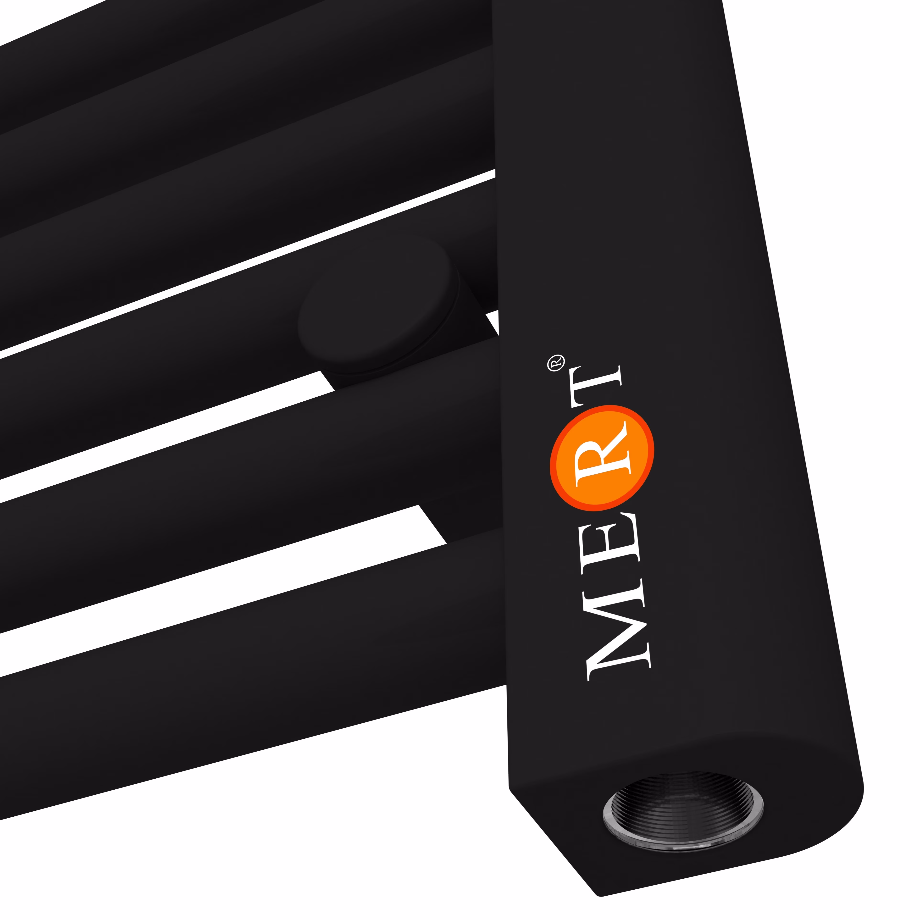 MERT Austausch Badheizkörper AU, schwarz, 800x550mm