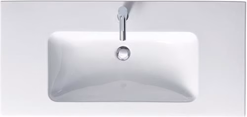 Detailbild 4019352 Möbelwaschtisch ME by Starck 1030x490mm weiß 1 Hahnloch, mit Überlauf DURAVIT