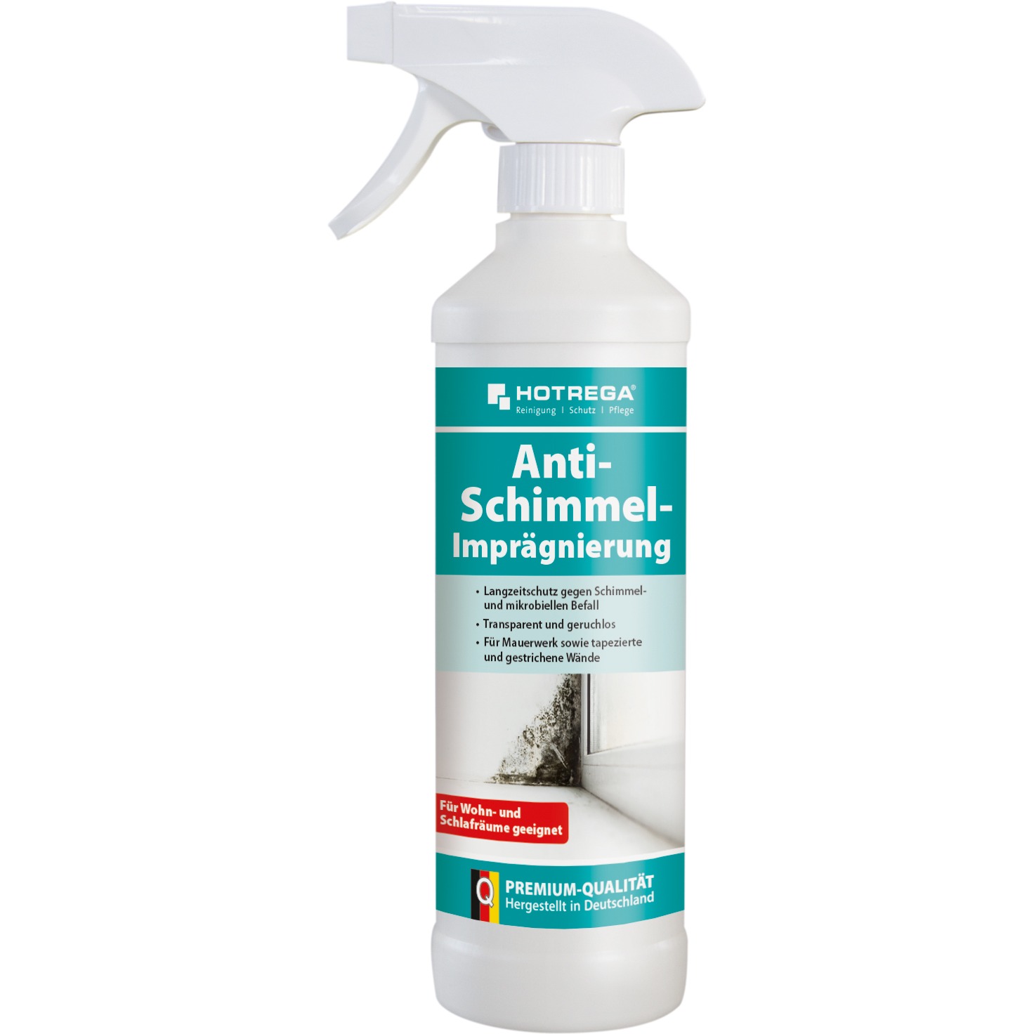 24 Stück - Anti-Schimmel-Imprägnierung - 500 ml Sprühflasche von der Marke Hotrega 24 Stück - Anti-Schimmel-Imprägnierung - 500 ml Sprühflasche aus der Kategorie Schimmel Behandlung mit der Artikelnummer H240550