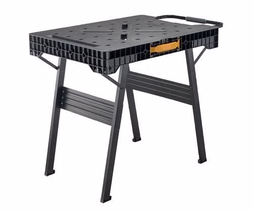 Werkbank Fatmax® Express™ Höhe 800 x Breite 850 x Tiefe 600 mm Platten-Stärke 110 mm klappbar STANLEY von der Marke Stanley Werkbank Fatmax® Express™ Höhe 800 x Breite 850 x Tiefe 600 mm Platten-Stärke 110 mm klappbar STANLEY aus der Kategorie Werkbänke mit der Teilenummer 8000150137