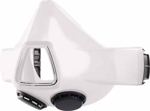 Optrel 4160.560.W demi-masque ajusté avec valve d'expiration, taille moyenne. Demi-masque OPTREL à ajustement serré avec valve d'expiration, appartenant à la catégorie des masques et filtres respiratoires, référence 4000370464