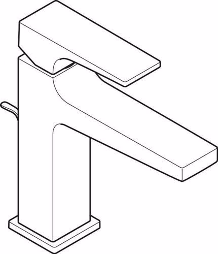Technische Zeichnung 4073157 Hansgrohe Einhebel-Waschtischmischer METROPOL 110 Nennweite 15 chrom