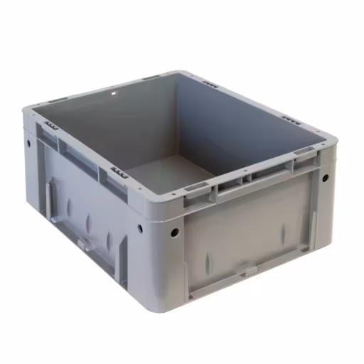Euro-Stapelkasten 145 x 300 x 400, grau, PP von der Marke Schulte Lagertechnik Euro-Stapelkasten 145 x 300 x 400, grau, PP aus der Kategorie Zubehör mit der Artikelnummer 20462