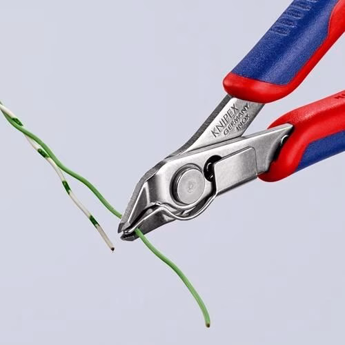 Detailbild 4052303 Elektronische zijsnijtang Super-Knips® INOX, lengte 125 mm, vorm 1, afschuining nee, gepolijst, KNIPEX